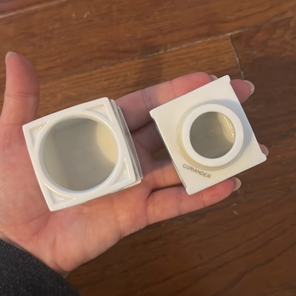 LENOX SPICE VILLAGE Vintage 1989 Coriander Spice Jar Never Used - Picture 6 of 6